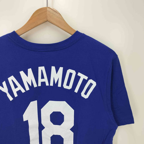 ナイキ NIKE ベースボールチーム ロゴ プリント ナンバリング S/S クルーネック Tシャツ メンズ import:M
