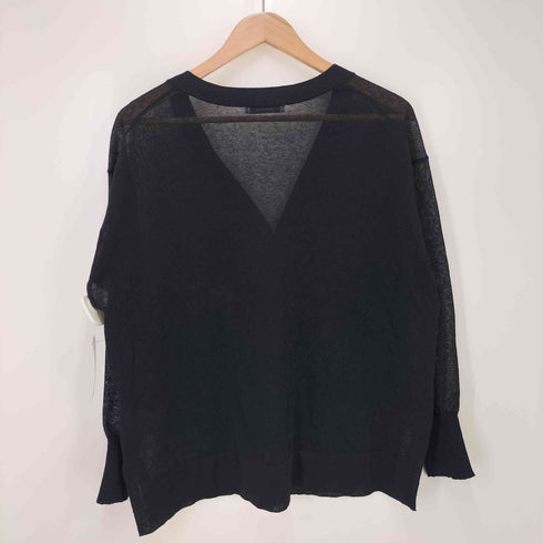 シンプリシテェ SIMPLICITE 25SS 手洗い可 リネン混シアーカーディガン レディース FREE