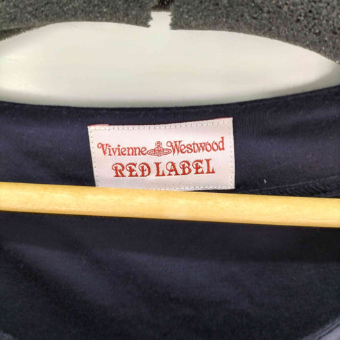 ヴィヴィアンウエストウッドレッドレーベル Vivienne Westwood RED LABEL ドッキング ノースリーブ ワンピース レディース JPN:2