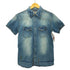 ジャックローズ JACKROSE Y2K UK ロックバンド ラインストーン S/S デニムシャツ メンズ 5