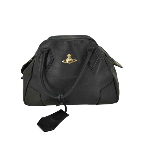 ヴィヴィアンウエストウッド Vivienne Westwood ヤスミン レザーハンドバッグ レディース