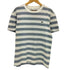 ラコステ LACOSTE グラフィックボーダー コットンジャージーTシャツ メンズ import:M