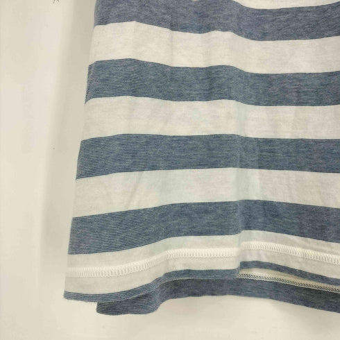 ラコステ LACOSTE グラフィックボーダー コットンジャージーTシャツ メンズ import:M