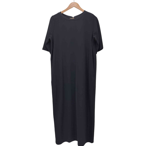 ドゥドゥ DouDou 24AW バックジップ5分袖ワンピース レディース FREE