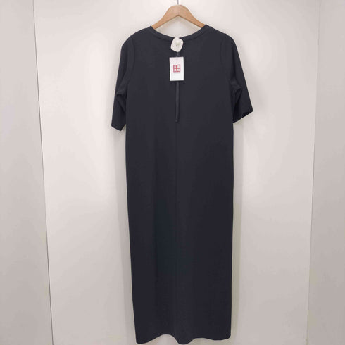 ドゥドゥ DouDou 24AW バックジップ5分袖ワンピース レディース FREE
