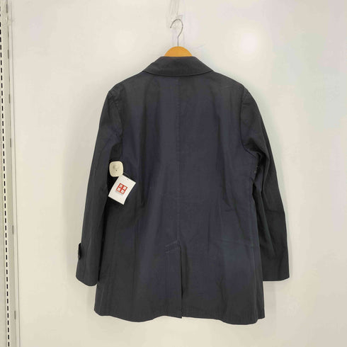 マッキントッシュフィロソフィー MACKINTOSH PHILOSOPHY 裏地チェック ベンチレーションホール コットン ステンカラーコート メンズ US:40