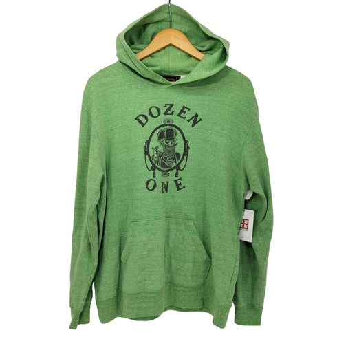 DOZEN ONE スカル 髑髏 プルオーバー パーカー street メンズ JPN:XL