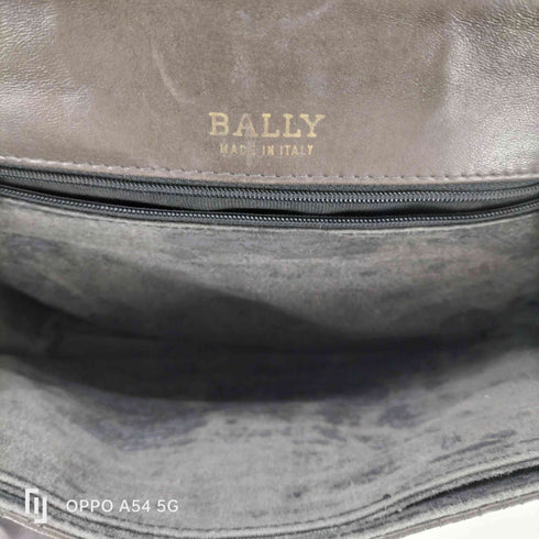 バリー BALLY MADE IN ITALY イタリア製 ロゴ プレート キルティング レザー 本革 ショルダー バッグ レディース