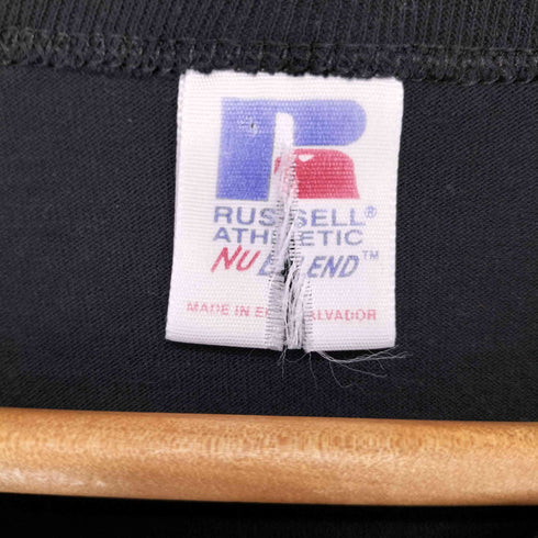ラッセルアスレチック RUSSELL ATHLETIC チームロゴプリントヘンリーネックTシャツ メンズ