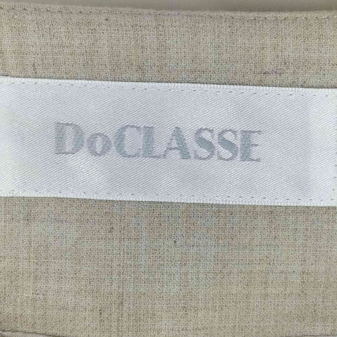ドゥクラッセ Do CLASSE フック ノーカラージャケット レディース