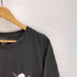 ステューシー Stussy × HEEL BRUSE ヒール ブルース コラボ スカル ショーンフォント 両面 袖 プリント L/S カットソー Tシャツ ロンT メンズ import:XL