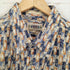 カンピアモダ CAMPIA MODA 総柄コットンシャツ メンズ XL