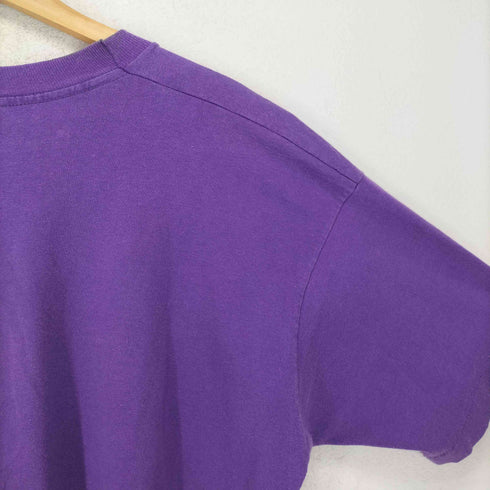 90S シングルステッチ ネイティブアメリカン刺繍 半袖Tシャツ カットソー メンズ