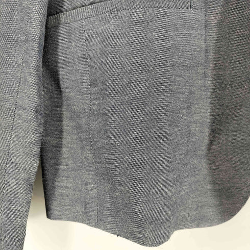 アデイインザライフユナイテッドアローズ A day in the life UNITED ARROWS リネン混 ノーカラージャケット レディース JPN:40