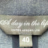 アデイインザライフユナイテッドアローズ A day in the life UNITED ARROWS リネン混 ノーカラージャケット レディース JPN:40