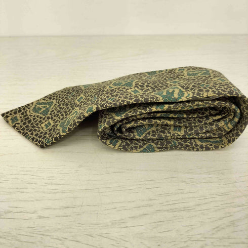 エンポリオアルマーニ EMPORIO ARMANI 総柄 シルクビスコース ネクタイ メンズ