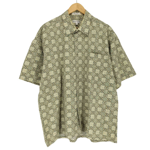 ピエールカルダン pierre cardin 総柄コットンシャツ メンズ XL