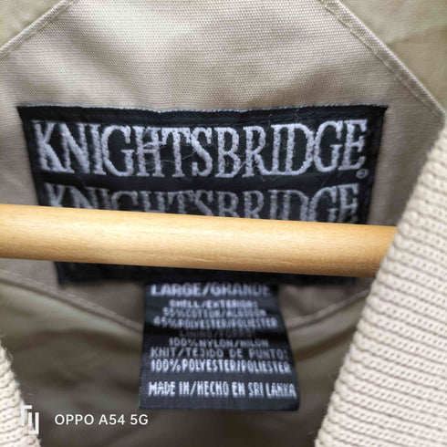 90S KNIGHTSBRIDGE ナイトブリッジ カップショルダー ダービー ジャケット メンズ import:L