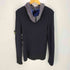 ストーンアイランド STONE ISLAND 09aw イタリア製 チンスト付 フード切替 ニットジップアップフーディー メンズ import:M