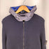 ストーンアイランド STONE ISLAND 09aw イタリア製 チンスト付 フード切替 ニットジップアップフーディー メンズ import:M