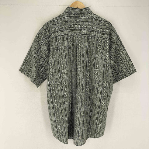 AMERICAN BLUE USA製 総柄BDシャツ メンズ XL