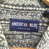 AMERICAN BLUE USA製 総柄BDシャツ メンズ XL