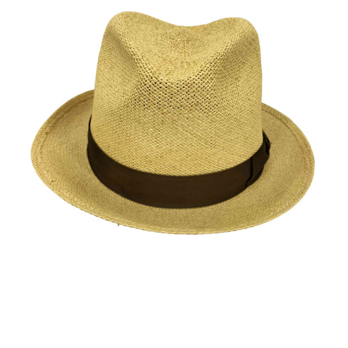 ブルックスブラザーズ BROOKS BROTHERS MADE IN ITALY イタリア製 麦わら ストロー ハット メンズ