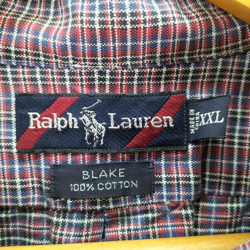 ラルフローレン RALPH LAUREN BLAKE ポニー刺繍 S/S ボタンダウンシャツ メンズ XXL