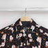 THE SHARKEYS GALLERY 招き猫 S/S ボタンダウンシャツ レディース JPN:M