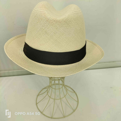 ロックアンドカンパニー Lock & Co Hatters 麦わら ストロー パナマ ハット メンズ 7 1/8 58