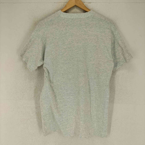 90S シングルステッチ チームロゴ プリント クルーネック 半袖Tシャツ カットソー メンズ