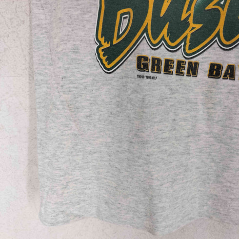 90S シングルステッチ チームロゴ プリント クルーネック 半袖Tシャツ カットソー メンズ