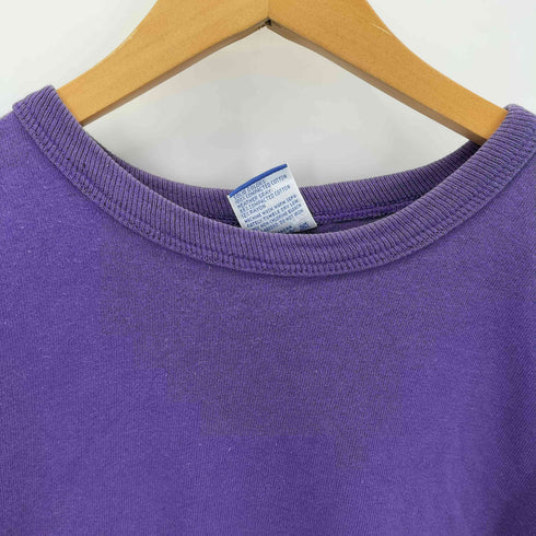 チャンピオン Champion USA製 90S 青タグ シングルステッチ ロゴプリントクルーネックTシャツ メンズ import:L