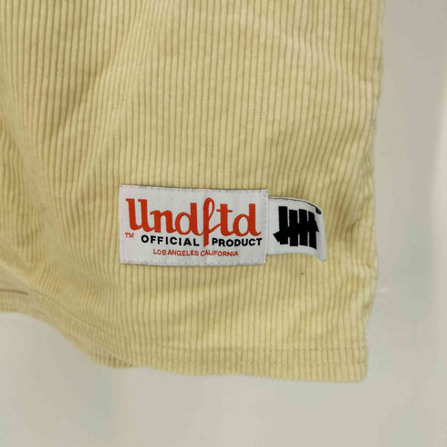 アンディフィーテッド UNDEFEATED コーデュロイ ベースボールシャツ メンズ M