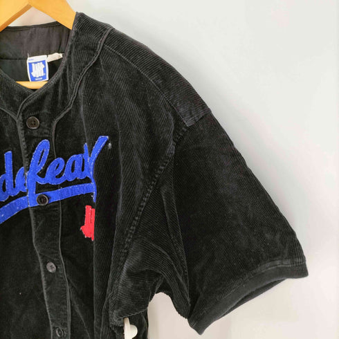 アンディフィーテッド UNDEFEATED コーデュロイ ベースボールシャツ メンズ M