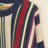 IVY CLUB CLASSICS コットンリネン ストライプニット メンズ XL
