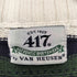 ヴァンヒューゼン VAN HEUSEN 417 コットンケーブルニット メンズ M