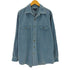ランズエンド LANDS END レギュラーカラーコーデュロイシャツ メンズ import:L