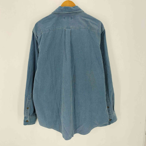 ランズエンド LANDS END レギュラーカラーコーデュロイシャツ メンズ import:L