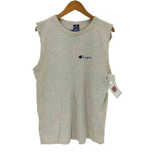 チャンピオン Champion 90s USA製 ノースリーブ Tシャツ レディース import:L