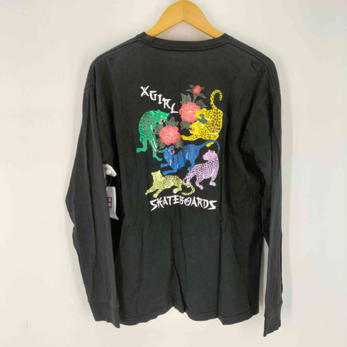エックスガール X-girl FIVE LEOPARDS L/S BIG レディース ONE SIZE