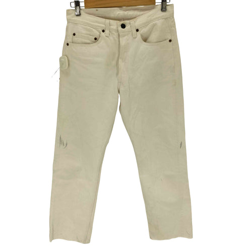 リーバイス Levis 90s USA製 ボタン裏532 501 ボタンフライ ホワイトデニム メンズ W31L30