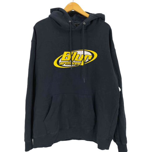 BLUR レトロブラー フードパーカー メンズ import:L