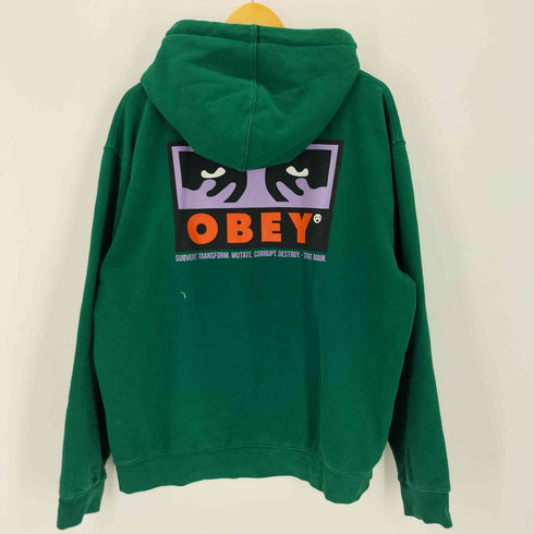 オベイ OBEY Subvert Hoodie サブバートフードパーカー メンズ import:L