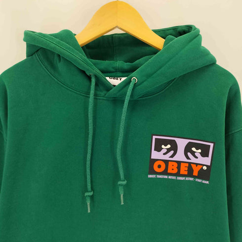 オベイ OBEY Subvert Hoodie サブバートフードパーカー メンズ import:L