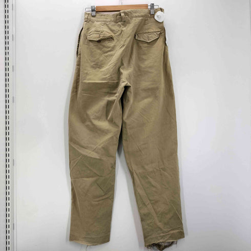 ダブルアールエルラルフローレン RRL RALPH LAUREN 2タック ボタンフライ コットン チノ トラウザー パンツ メンズ