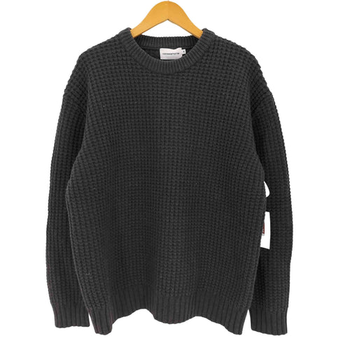 ESPIONAGE N37˚56' クルーネックワッフルニット メンズ import:M