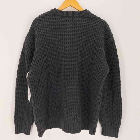 ESPIONAGE N37˚56' クルーネックワッフルニット メンズ import:M
