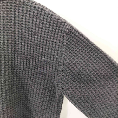 ESPIONAGE N37˚56' クルーネックワッフルニット メンズ import:M