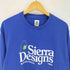 シェラデザイン SIERRA DESIGNS ロゴプリントクルーネックスウェット メンズ import:M